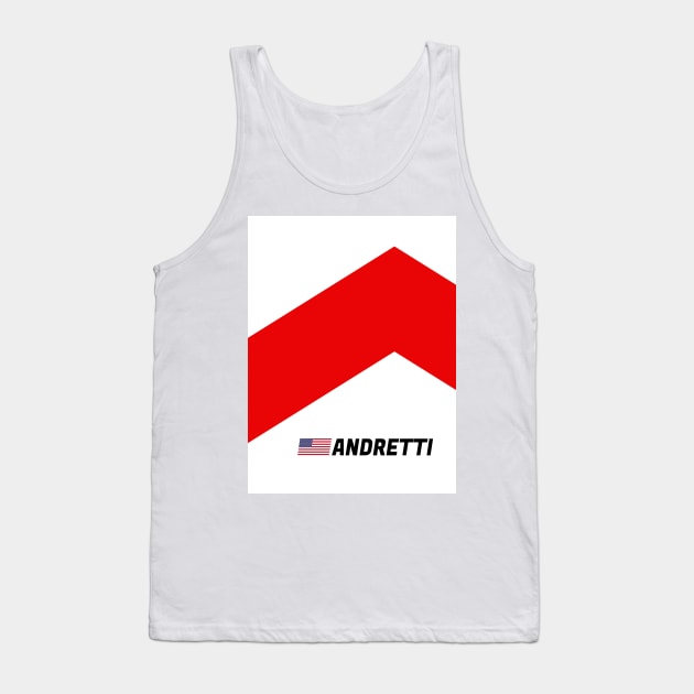 F1 Legends - Michael Andretti Tank Top by sednoid